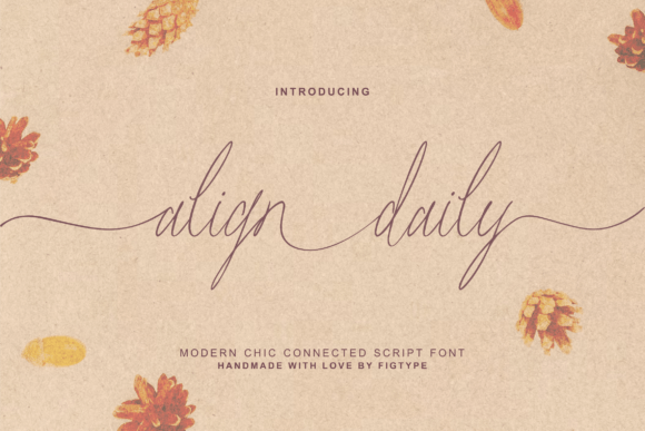 Align Daily: A Script Font for Impactful Digital Design