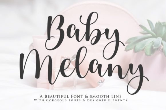 Baby Melany: A Timeless Script Font for Editorial Design
