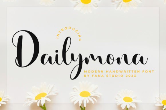 Dailymona: A Font That Breathes Life Into Your Craft