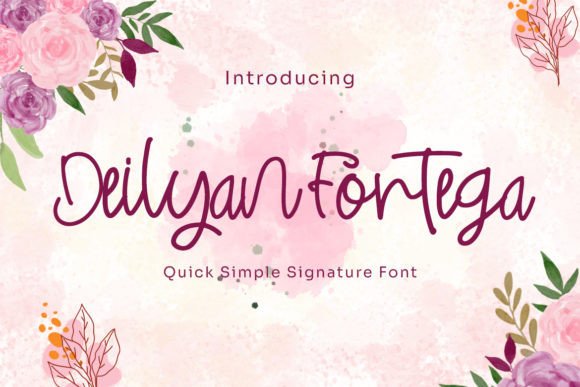 Deilyan Fortega: A Font That Elevates Your Brand