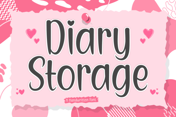 Diary Storage: A Script Font for Campaign Creativity