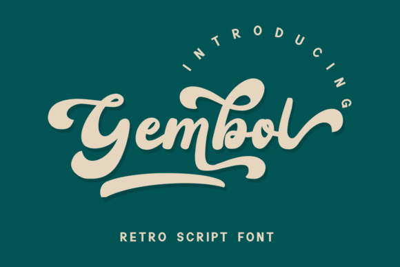 Gembol: A Script Font That Adds Warmth and Charm to Every Design