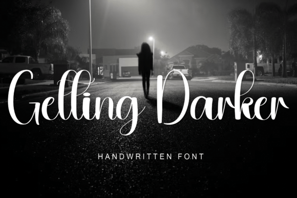 Getting Darker: A Font That Adds Warmth and Charm to Your Crafts