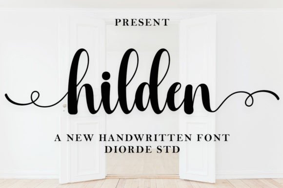 Hilden: A Versatile Script Font for Campaign Creativity