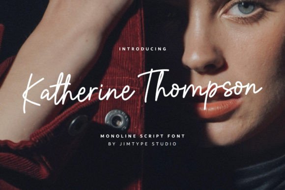 Katherine Thompson: A Versatile Script Font for Editorial Design