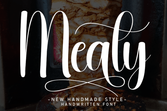 Meaty: A Handwritten Font for Editorial Elegance