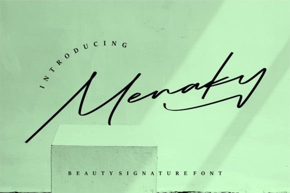 Menaky: The Script Font That Elevates Your Brand