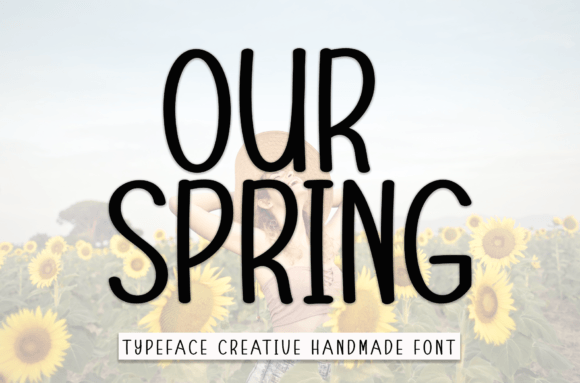 Our Spring: A Font That Breathes Life into Editorial Design