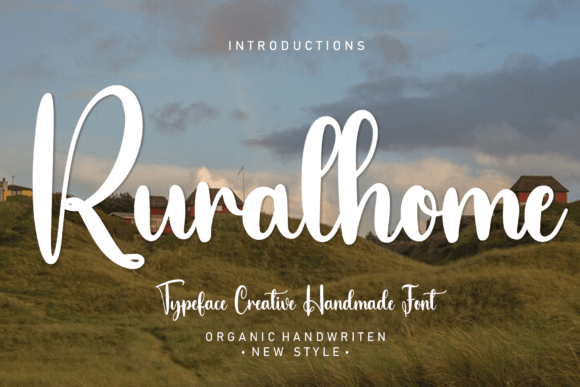 Ruralhome: A Handwritten Font for Powerful Digital Campaigns