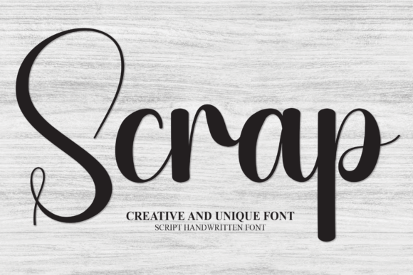 Scrap: A Font That Adds Personality to Your Editorial Design