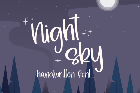 Transform Your Brand with Night Sky Font