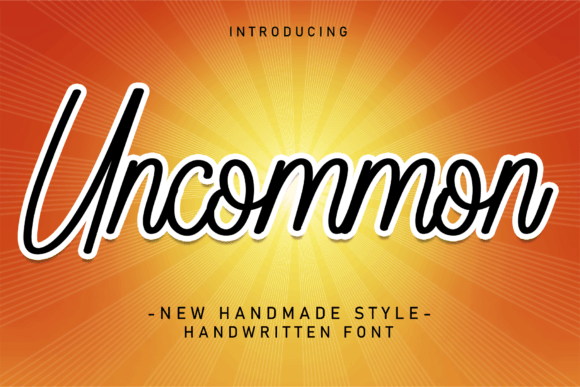 Uncommon: A Font That Speaks with Warmth and Character